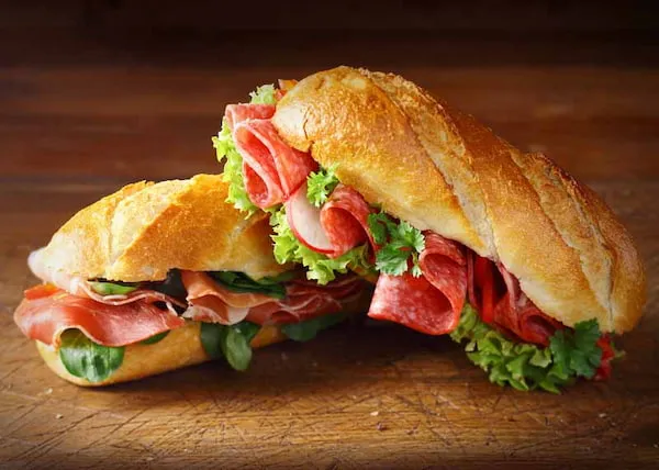 قیمت خرید ساندویچ اماده ژامبون گوشت + تست کیفیت